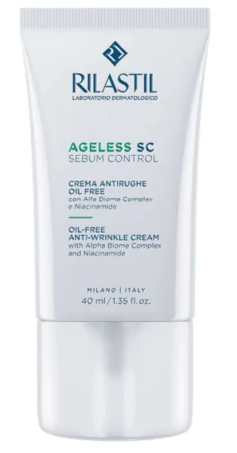 Rilastil Ageless SC Sebum Control Crema Antirughe Oil Free 40 ml